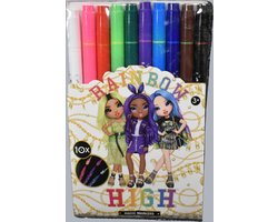 Rainbow High Magic Markers - 10 Markers