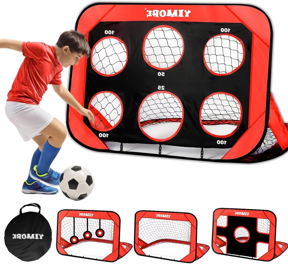 Voetbaldoelen voor binnen en buiten - Trainingsapparatuur set