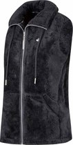 BJØRNSON Syrin Coral Fleece Bodywarmer Dames Zacht / 4 seizoenen - Maat 42 - Zwart