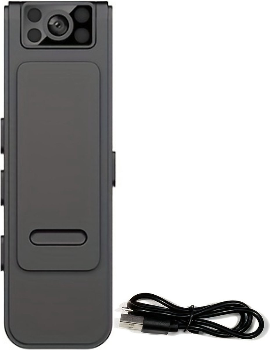Bovista Chest Camera - Bodycam - Politie - Spy Camera - Spy Cam - Verborgen Camera - Spionage Camera - Action Camera - HD