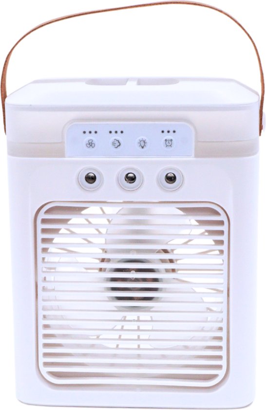 Draagbare 3-in-1 Aircooler Met Luchtbevochtiger En Ventilator Compacte Airconditioner Voor Thuis En Kantoor