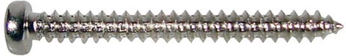 Boston PS-10-N pickup schroeven 2,6 x 25 mm – dome head, nikkel (12 stuks)