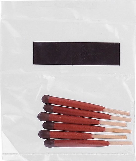 B.C.B. Waterproof Matches C/W striker- 6 Stormlucifers