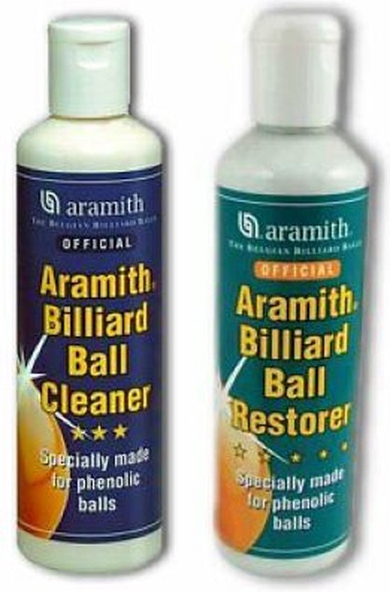 Foto: Set aramith billiard ball cleaner restorer