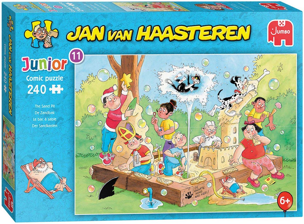 Jan van Haasteren Junior - De Zandbak 240 Stukjes - Legpuzzel — afbeelding 6