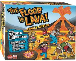 foto van Goliath The Floor is Lava Family Edition - Actiespel - Geschikt voor de hele familie