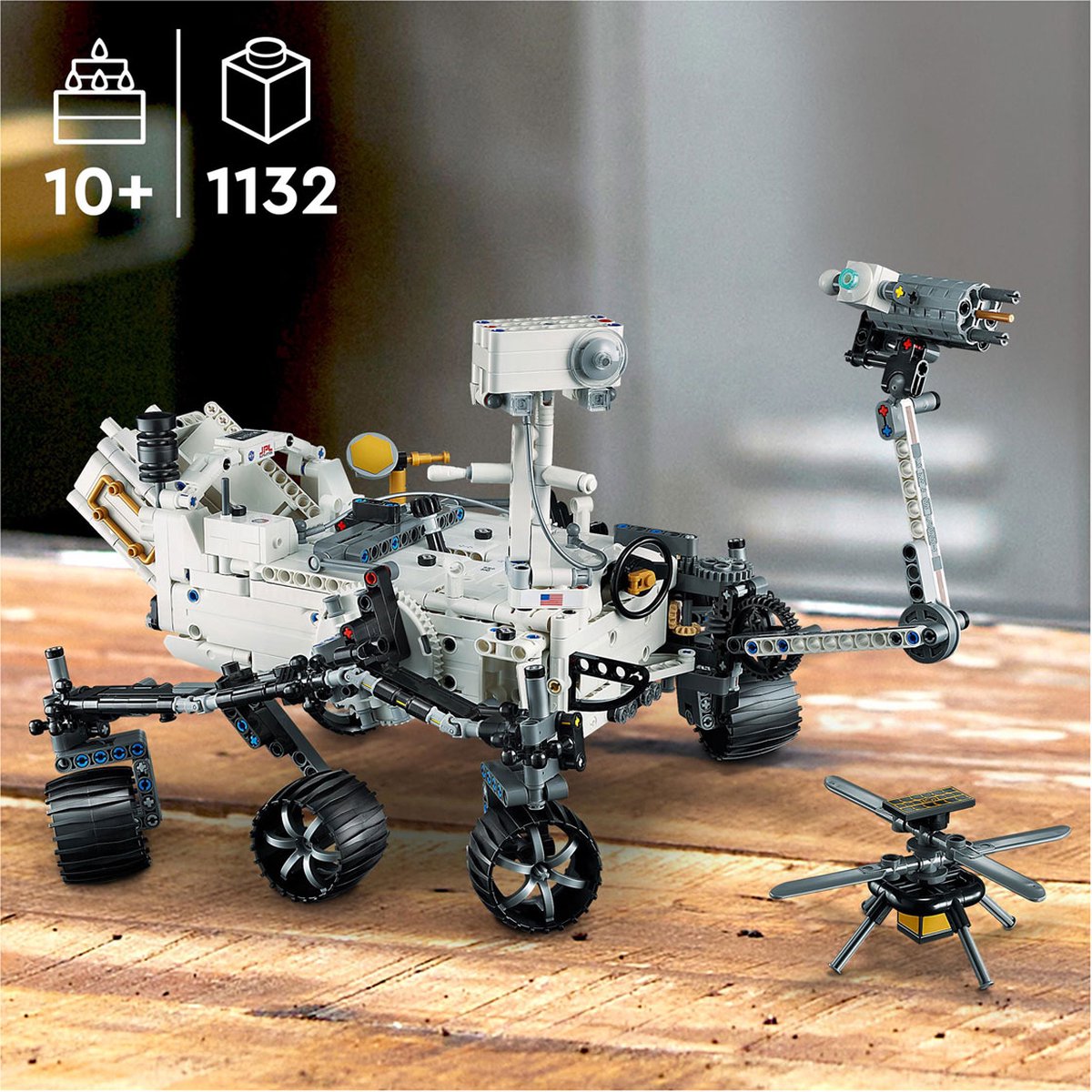 LEGO Technic NASA Mars Rover Perseverance Ruimte Set - 42158 — afbeelding 13