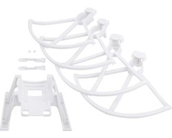 Landingsgestel Kit - Lichtgewicht, Gevouwen Landingsgestel Been, Voetbeschermer Stand - Hubsan Zino H117S Drone