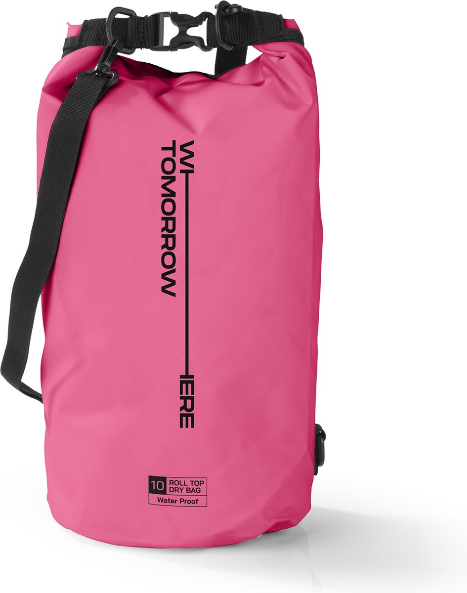 Where Tomorrow PVC dry bag Style 02 10L roze