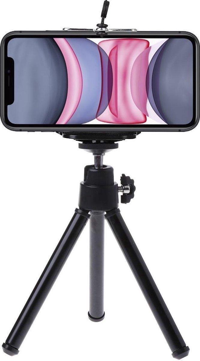 CHPN - Telefoonhouder - Mini statief - Universeel - Verstelbaar - Telefoon houder - Tripod - Smartphone houder - Fotograferen - Fotograaf