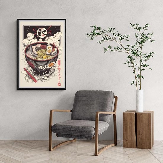 Affiche Fenêtres | Affiche d’illustration | Affiche unique | Affiche artistique | Affiche créative | Affiche orientale | 50x70cm | Décoration murale | Affiche murale | S3256LVD | Convient pour l'encadrement