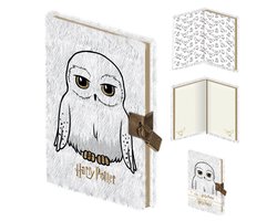 foto van Harry Potter Hedwig Unisex Notebook - wit/goudkleurig - Standard
