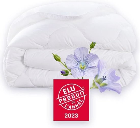 Abeil Duvet Bio Attitude Cotton, Moderate Warmth, White, 240 x 260 cm