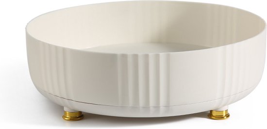 YATINEY Kruidenrek, 3-laags draaibaar organizer, set van 2, rond