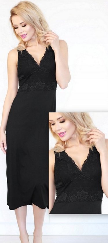 Robe longue et douce Kalimo Panay noir XS/ S
