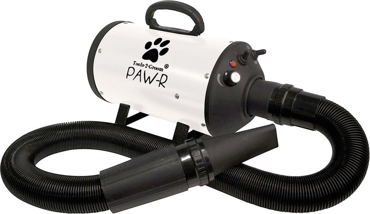 Bol.com Tools-2-Groom Paw-R Waterblazer Volledig Regelbaar Wit aanbieding