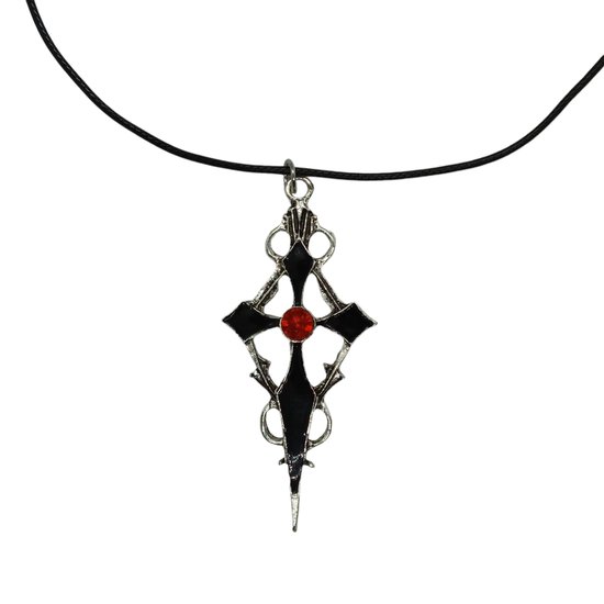 Gothic Oorbellen Met Kruis