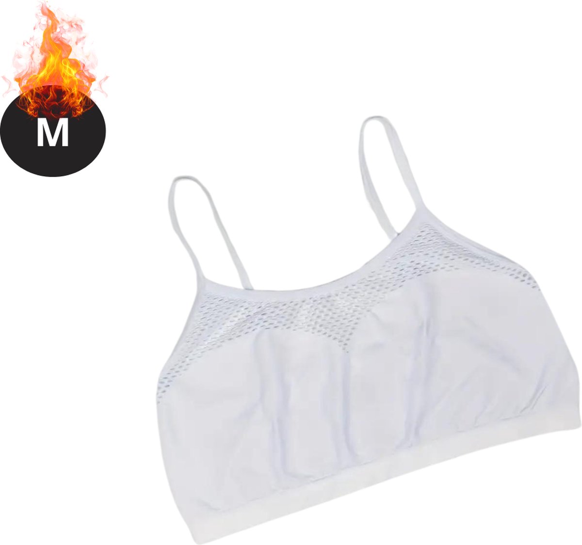 Livano BH Zonder Beugel - Zonder Bandjes - Push-up Bh's - Comfort Beha - Comfortabel - Sexy - Wit