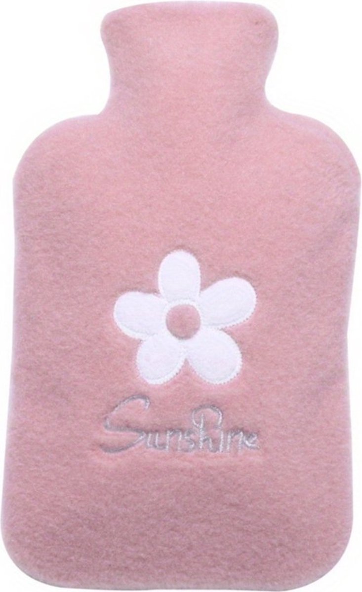 Goedkoopste Bovista Warmwaterzak - Knuffel Kruik - Warmwaterkruik - Warmtekussen - Warmtekruik - Bag - 500ML - Roze