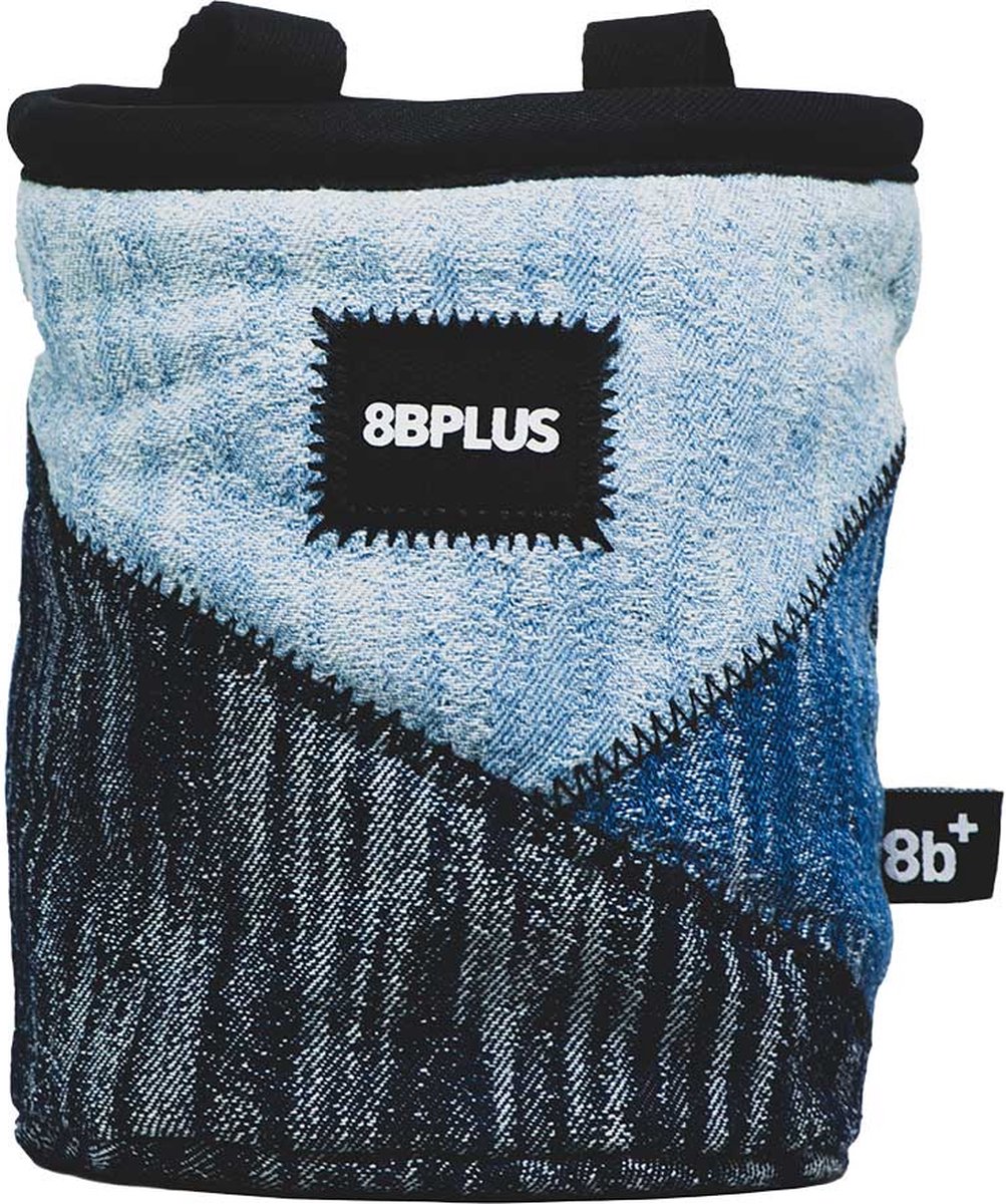 8B Plus probag - denim - krijttas - pofzak - magnesium - klimmen - 8bplus - 8b+