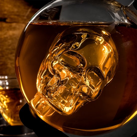 Crâne de carafe à Whisiskey