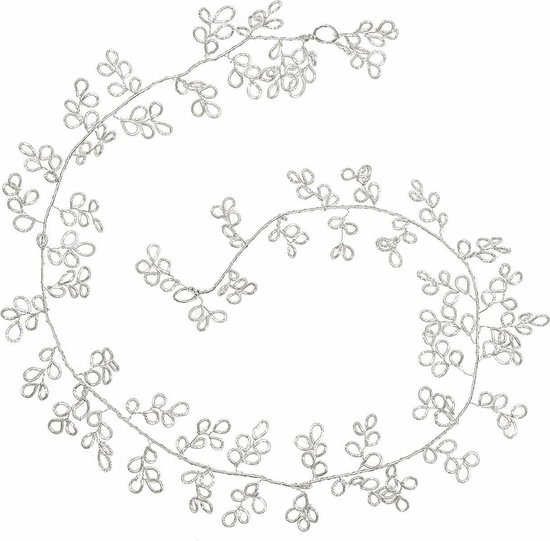 LOBERON Guirlande Maldon couleur argent