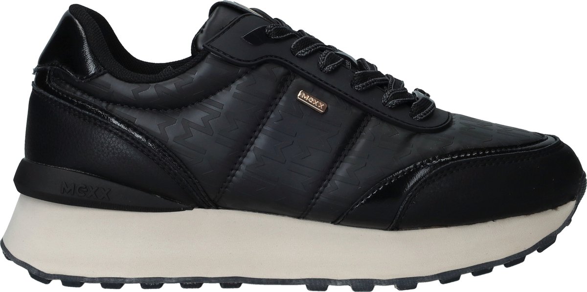 Mexx Phoenix Humper Sneakers - Dames - Zwart - Maat:38