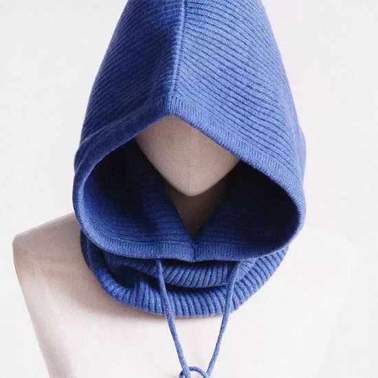 Limited Edition Stijlvolle Herfst Winter 100% Zuivere Australische Merinowol Multifunctionele Capuchon Sjaal