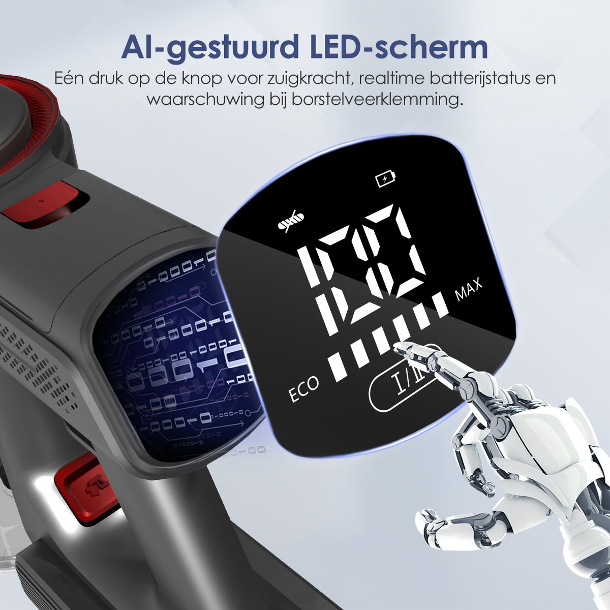 Elekiatech Elekiatech Rood Steelstofzuiger - afbeelding 5