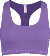 Chicamala – Dames Racerback - BH zonder beugel – Dames Ondergoed – Lingerie - Sport BH – Kleding - 95% Katoen – Dames kleding