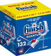 Finish Quantum All in One Regular Vaatwastabletten - 132 Stuks - halfjaarbox
