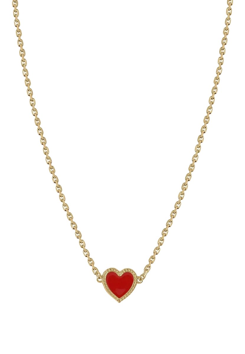 Margot Bardot Maeva Heart Ketting Red