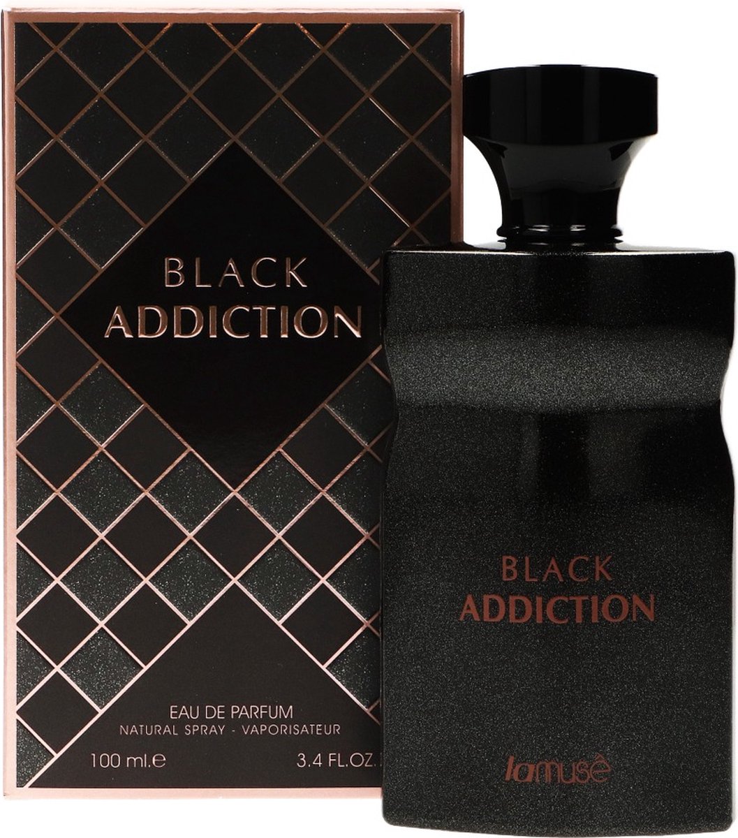 Goedkoopste LaMusê Eau de Parfum Spray Dames Black Addiction 100ml