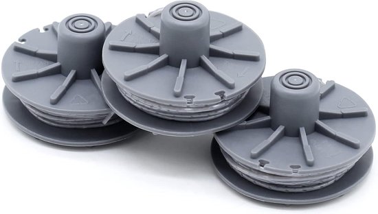 Foto: Swnkdg 3 stuks reservedraadspoel 5307 20 voor gardena turbotrimmer reserveonderdeel voor grastrimmer 9805 9806 9807 9808 9809 9827 8846 8847 8848 9870 9872 9874 1 6mm 6 6 1 m lengte