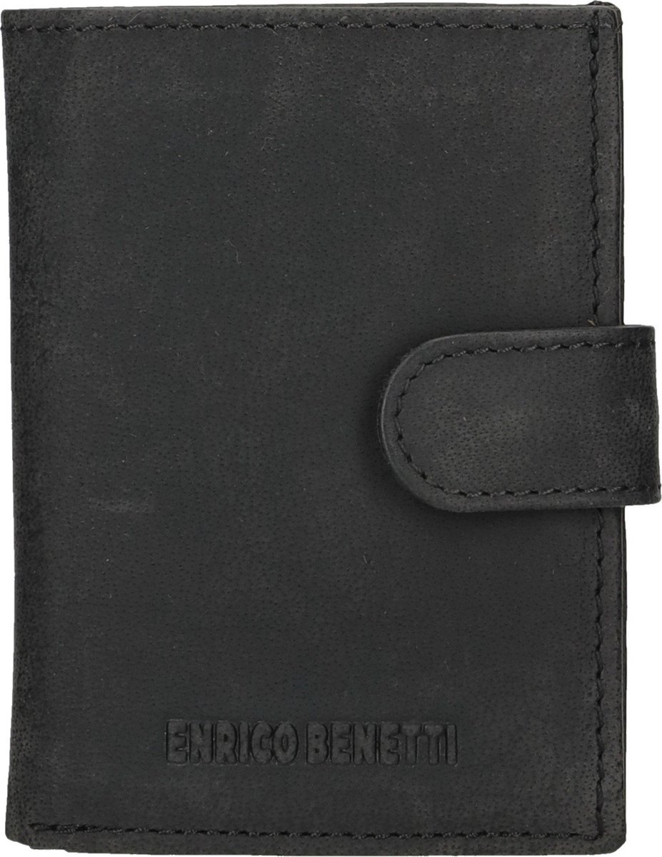Creditcard etui 89012 Genua - Enrico Benetti - Zwart - 8x2,5x11 cm