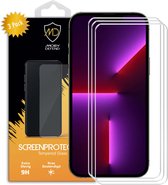 Lot de 3 Protecteurs d'écran iPhone 13 Pro Max, économiseurs d' écran en Glas MobyDefend les étuis MobyDefend | Protecteurs d'écran / Plaques de verre Convient pour: Apple iPhone 13 Pro Max