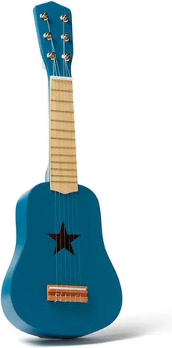 Kids Concept| Houten Gitaar Blauw