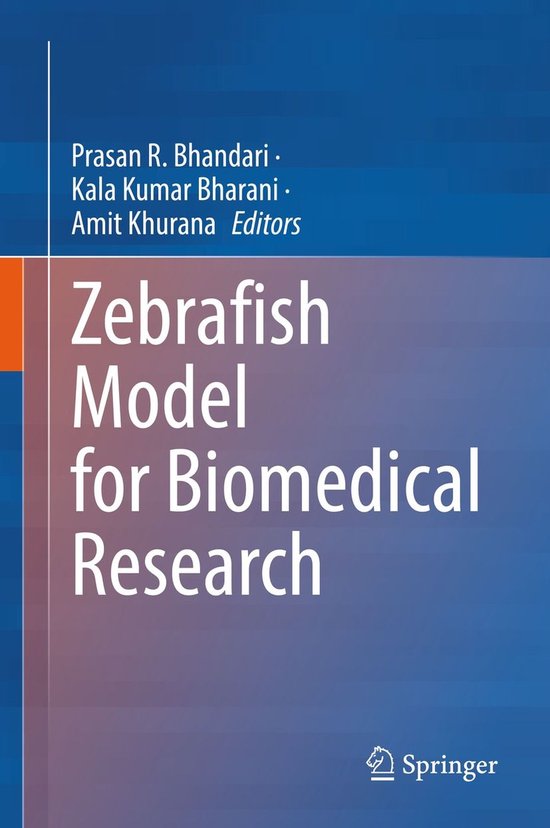Zebrafish Model for Biomedical Research - cover