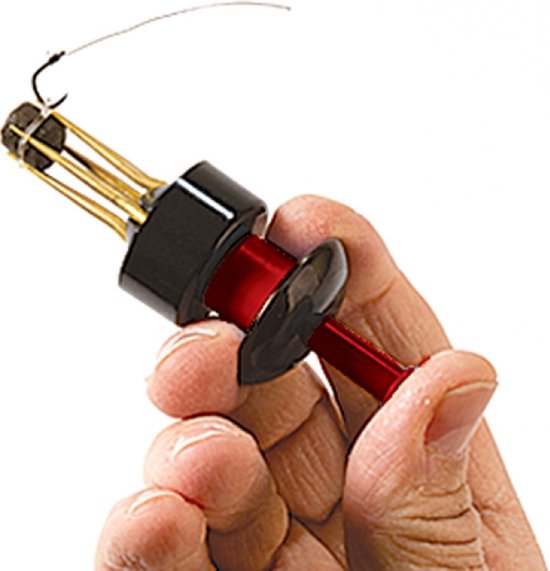 EXC Bait Bander Tool + 50 Bait Bands - Voor Pellet bands/elastiekjes - Bait Bander voor Haakaas — afbeelding 2