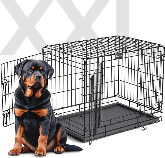 JC Pets Hondenbench - Maat XXL (120 x 76 x 82 cm)