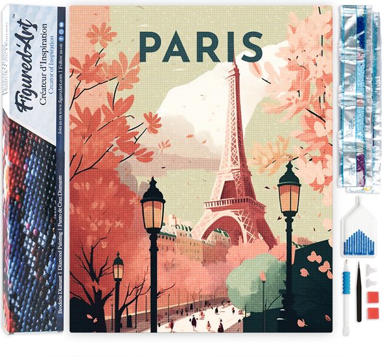 Foto: Diamond painting lijm glans sealer voor langdurige fixatie en glans