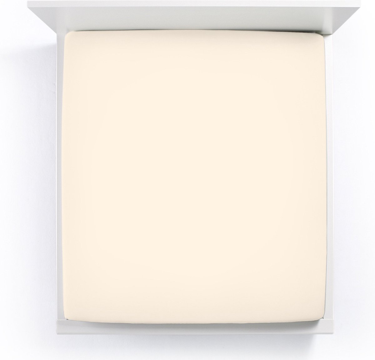 Bella Donna Jersey La Piccola Topperhoeslaken 180x210-220 cm poeder-0110