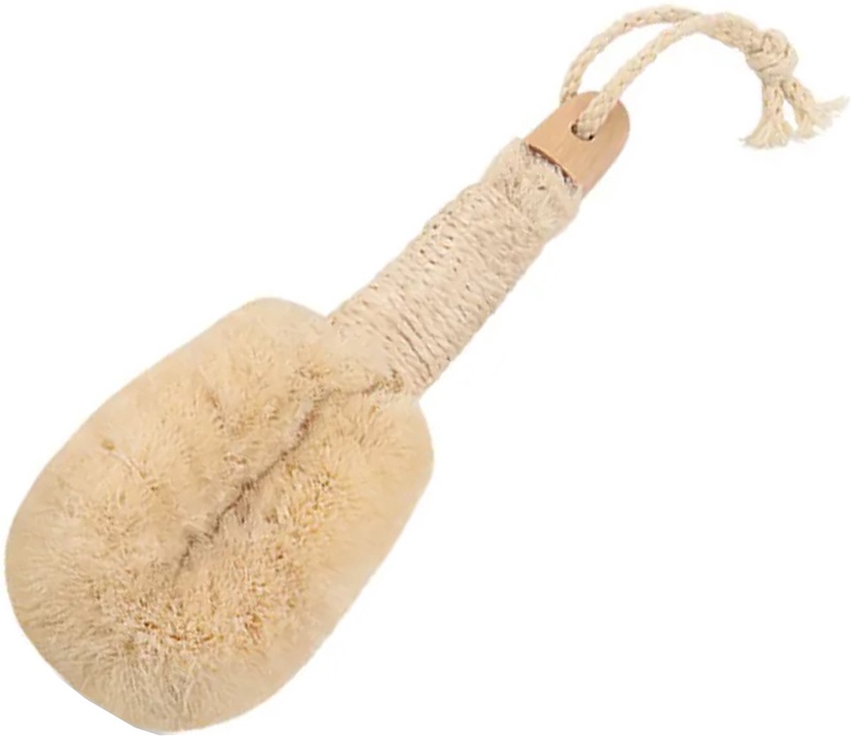 Goedkoopste Aurgan Sisal Droogborstel - exfolierend - badmassage - stimuleert doorbloeding - Duurzame Sisal borstel