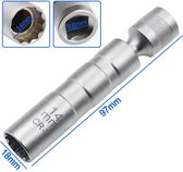 WiseGoods Premium clé à bougie d'allumage voiture 14mm-clé de bougie d'allumage-réparation de voitures- Outils - Outillage à main - Accessoires de voiture