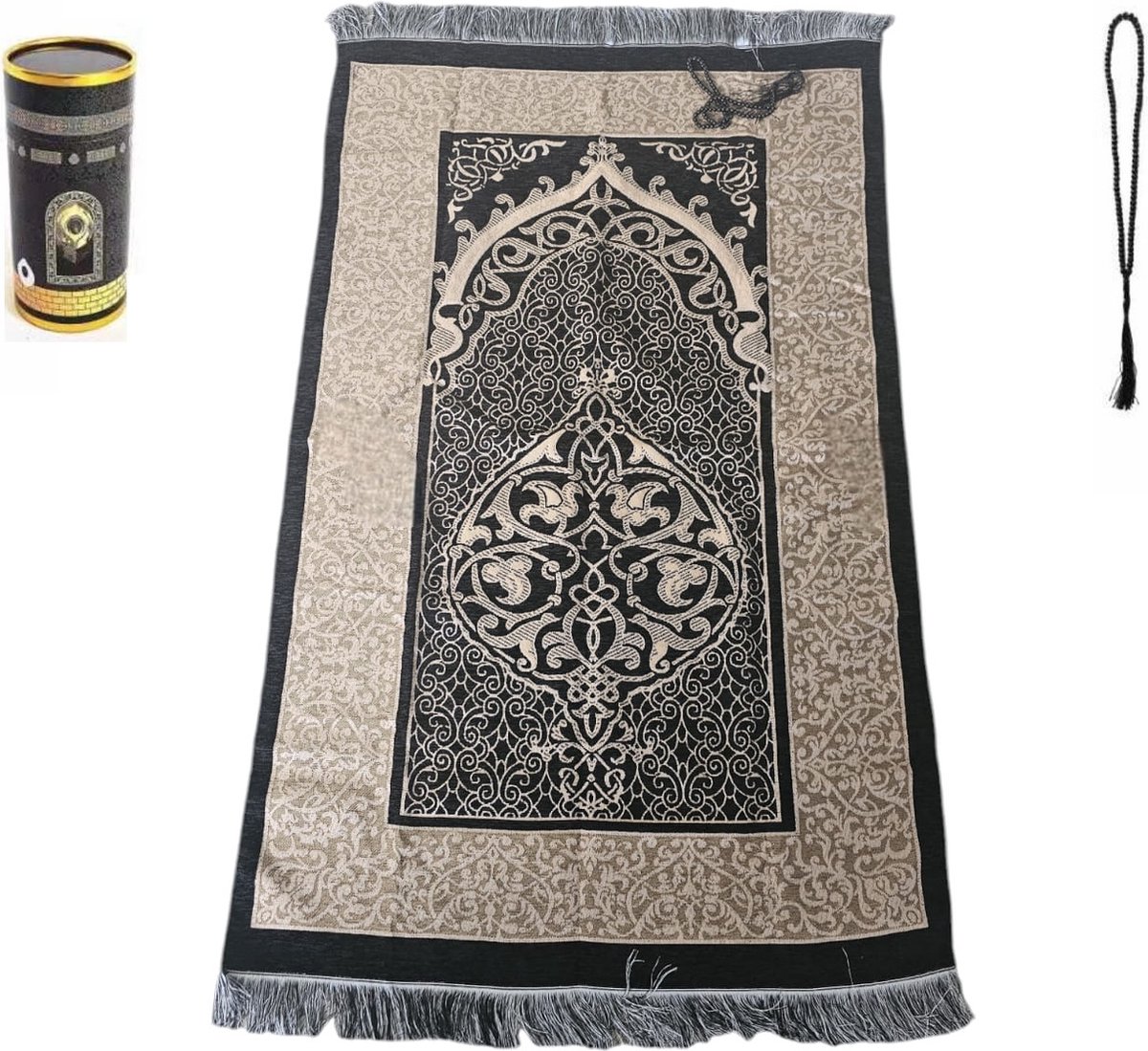 Achilles® Tasbih Kralen + Gebedskleed - Islamitisch - Islamitische Gebedskleed - Ramadan