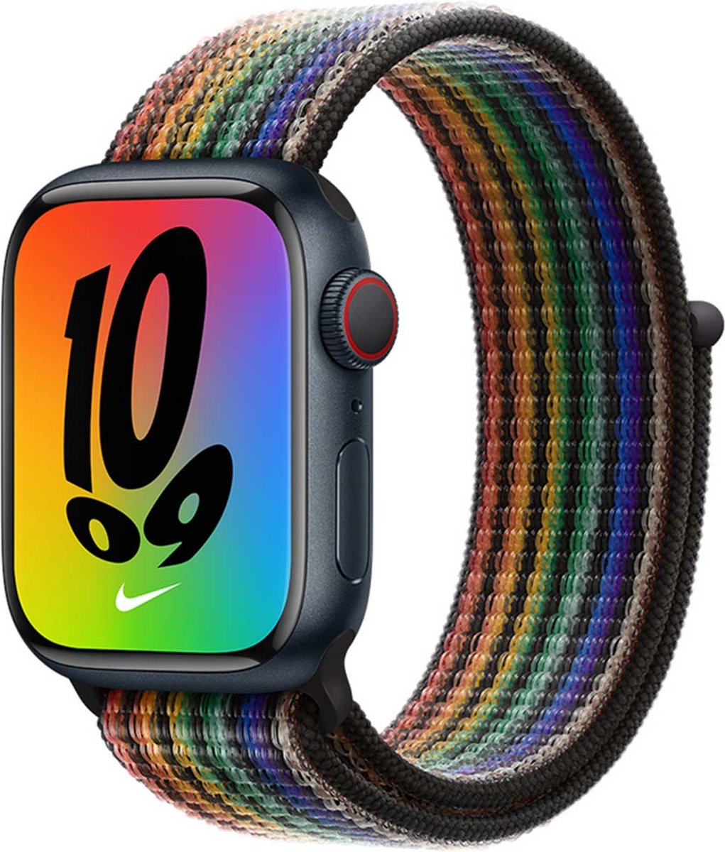 Apple Watch 38/40/41 mm Nylon Sport Loop Nike Pride Editie