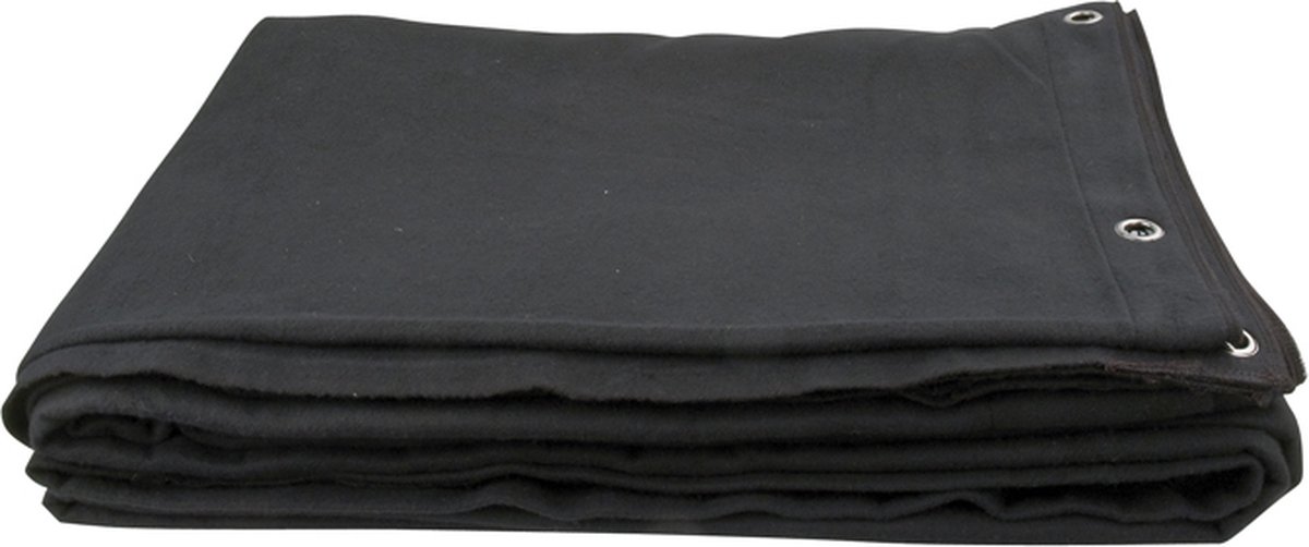 Showtec Showtec Backdrop zwart, 6 meter (L) x 3,5 meter (H) Home entertainment - Accessoires