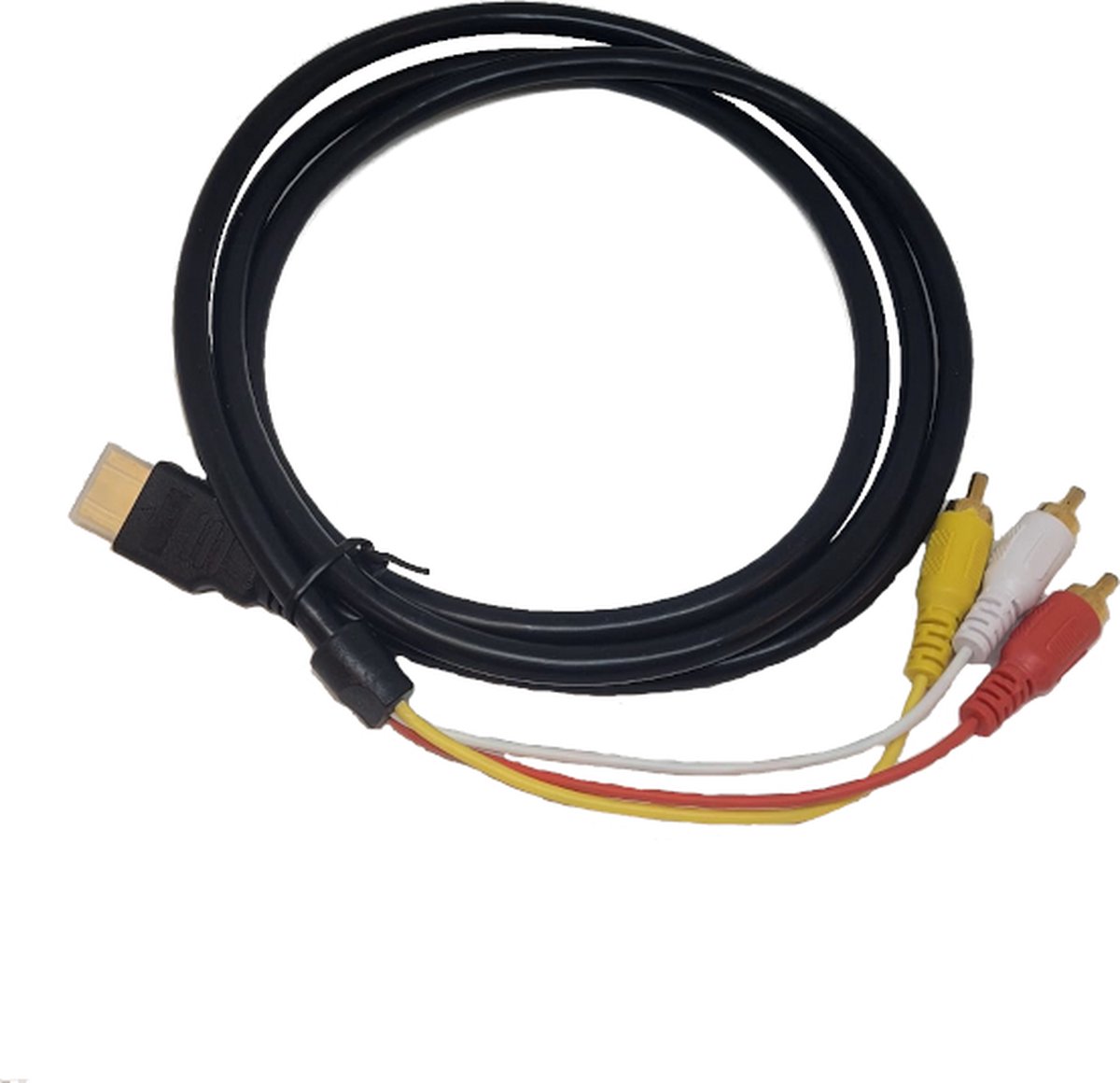 Jumada's - 1,5 meter HDMI naar Tulp Kabel voor 1080P Full HD Video en Audio - Tv - HDMI - Kabel - Tulp kabel - HD