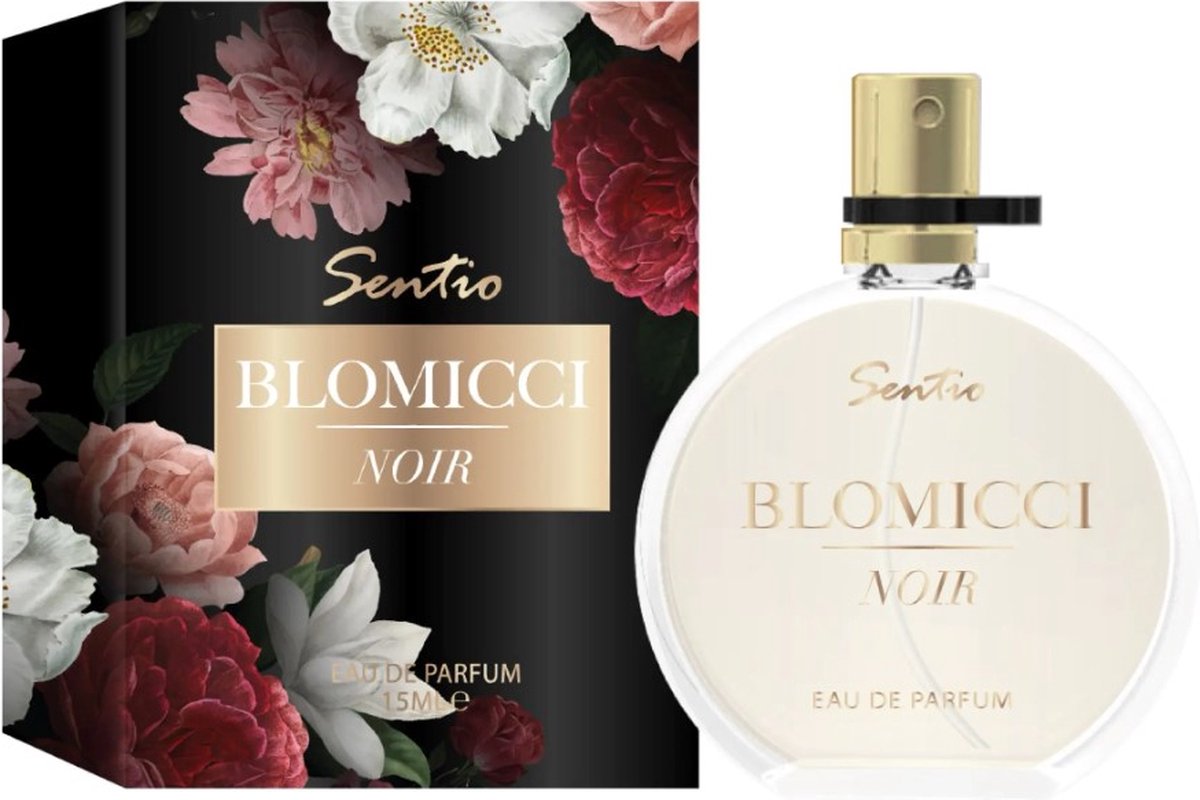 Goedkoopste Sentio Blomicci Noir miniparfum eau de parfum for woman 15ml