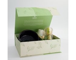 Tokyo Design Studio - Matcha Giftset - Akeyo Zwart - 12x7,5cm